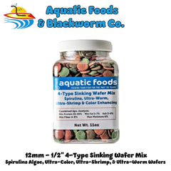 Aquatic Foods Inc. Color enriquecedor: obleas para realzar pigmentos.