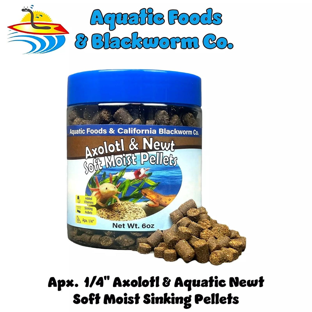 Pellets de Axolotl para camarones y caracoles, balance nutricional para el acuario.
