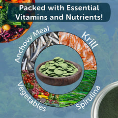 Aquatic Foods Inc. mezcla de 12 gránulos para alimentación diversa en tanque