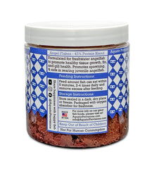 Aquatic Provisions envase copos pez-angel para conservar frescura y aroma.