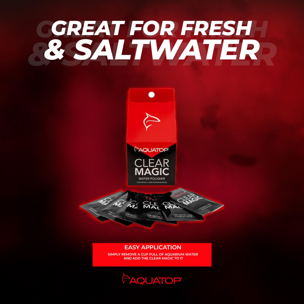 Aquatop Clear Magic: aplicación fácil en cualquier acuario.