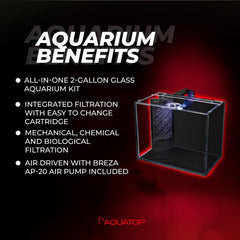 Aquatop Venti cartucho de filtro reemplazable para agua limpia.