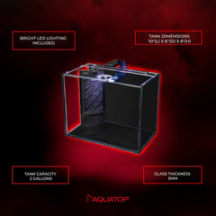 Acuario Aquatop Venti instalación fácil para principiantes.