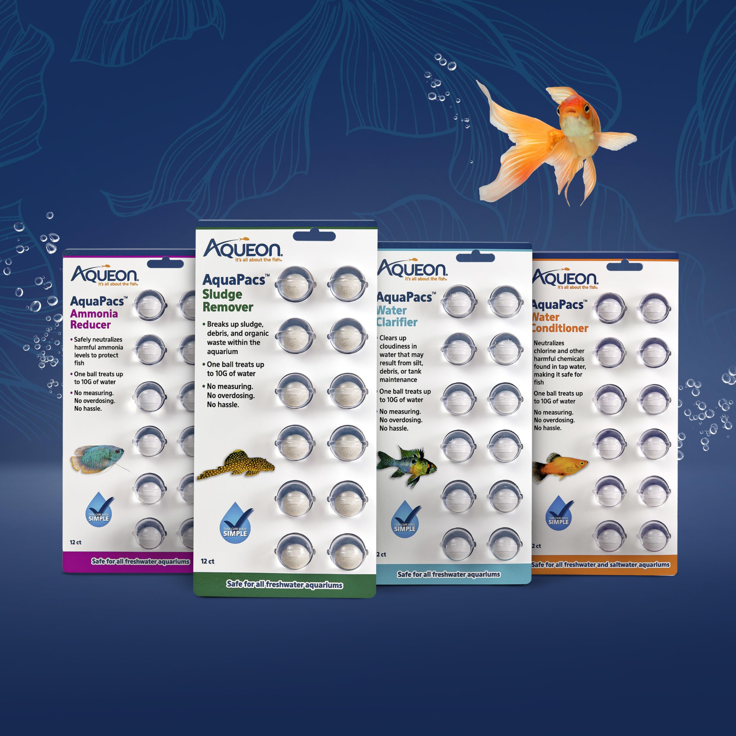 Aqueon AquaPacs Sludge Remover, mantiene el equilibrio acuático