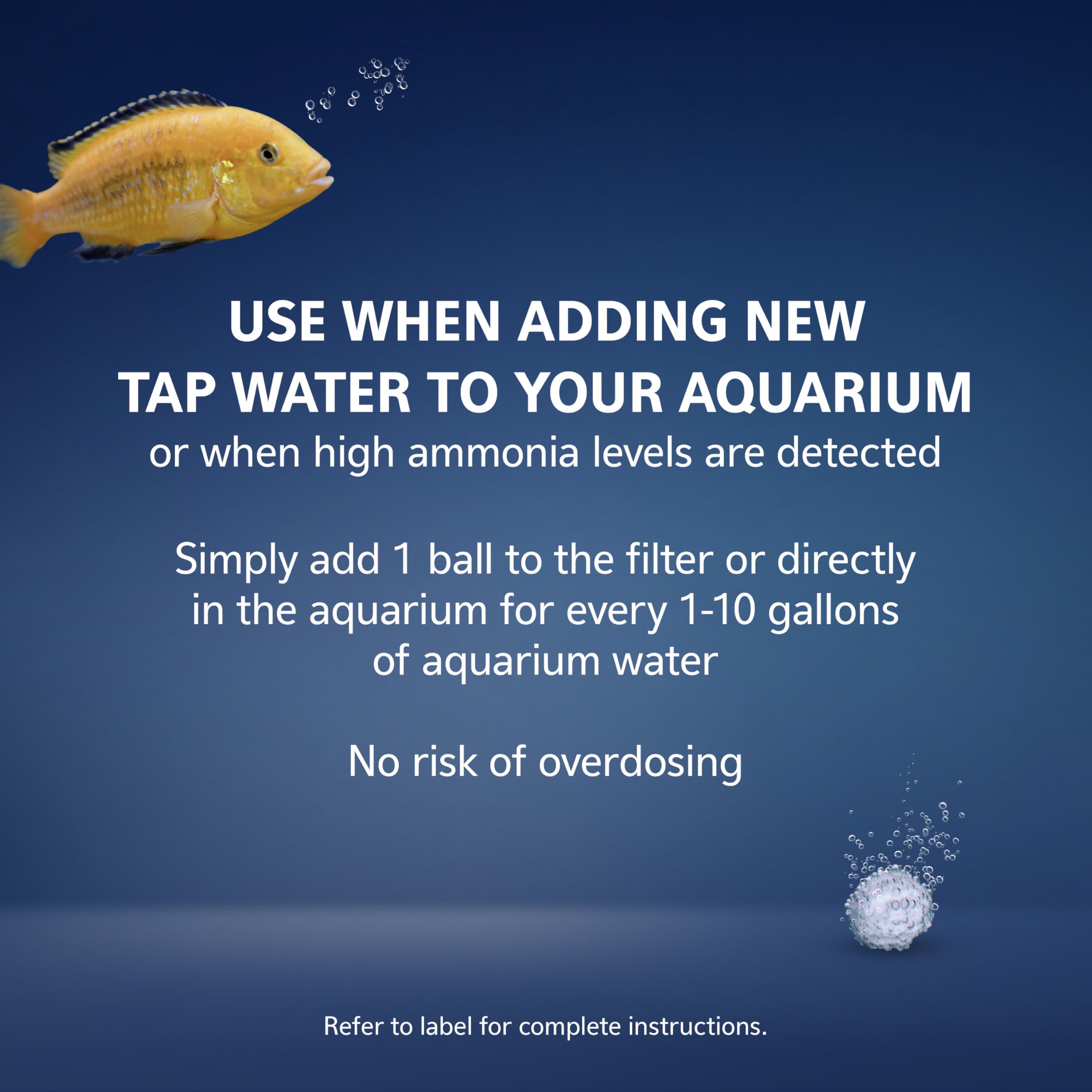 Aqueon AquaPacs simplifica el cuidado del acuario con una sola bola.