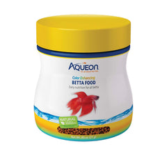 Aqueon granulos de alimento para betta en paquete de tres para nutrición diaria equilibrada