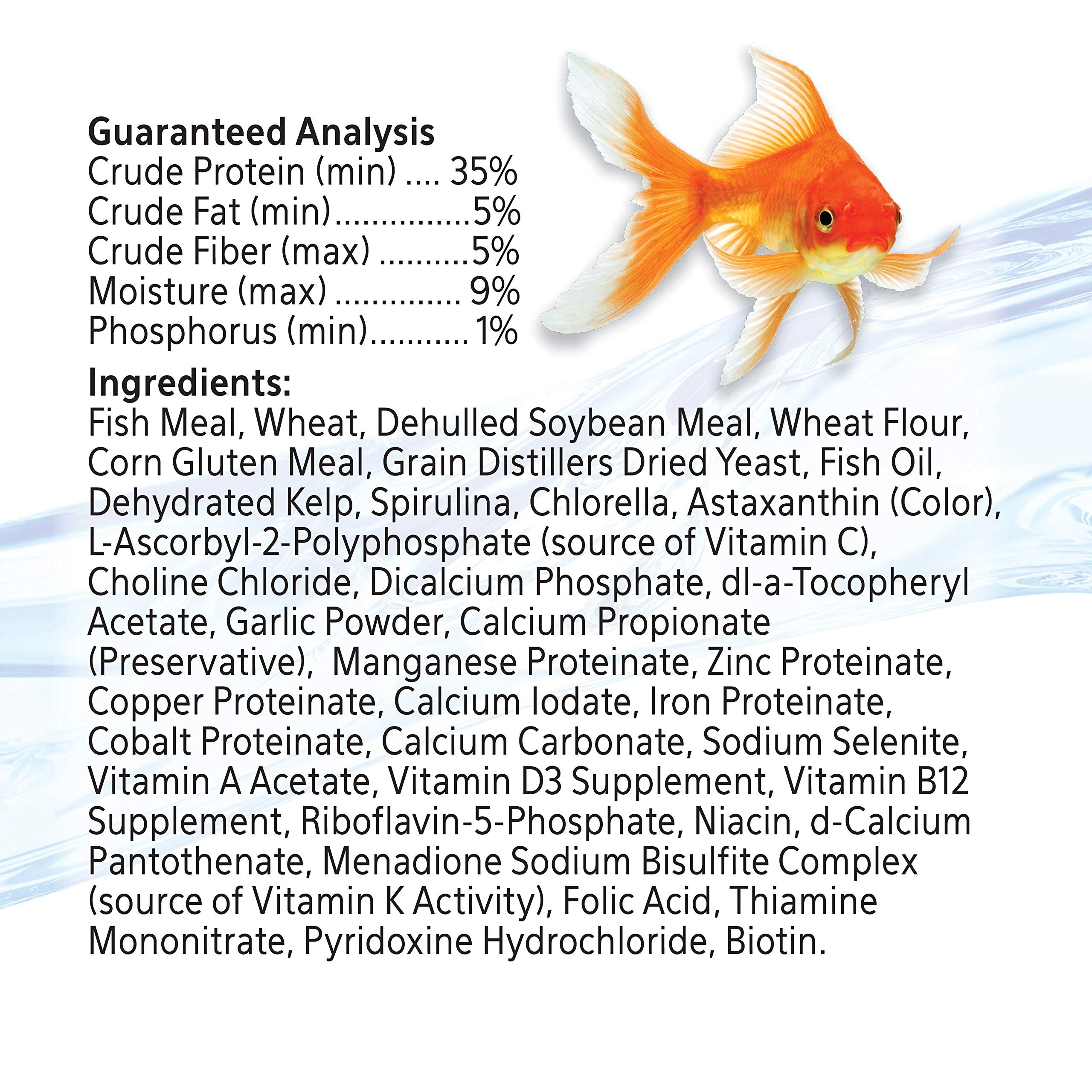 Aqueon granulos pez dorado 3oz alimento en agua: no ensucian el acuario cuando se usan.