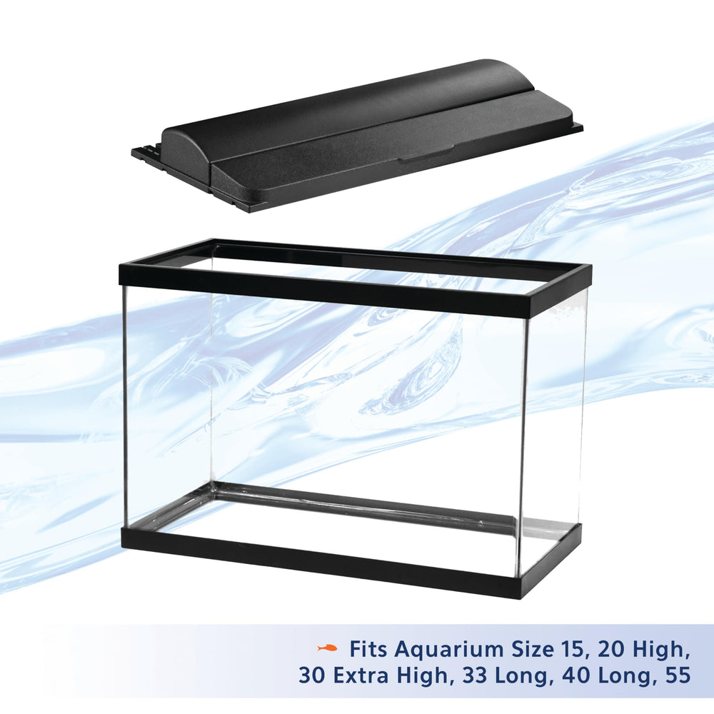 Lámpara Día LED Deluxe de Aqueon, sustituible, personaliza la iluminación del acuario.