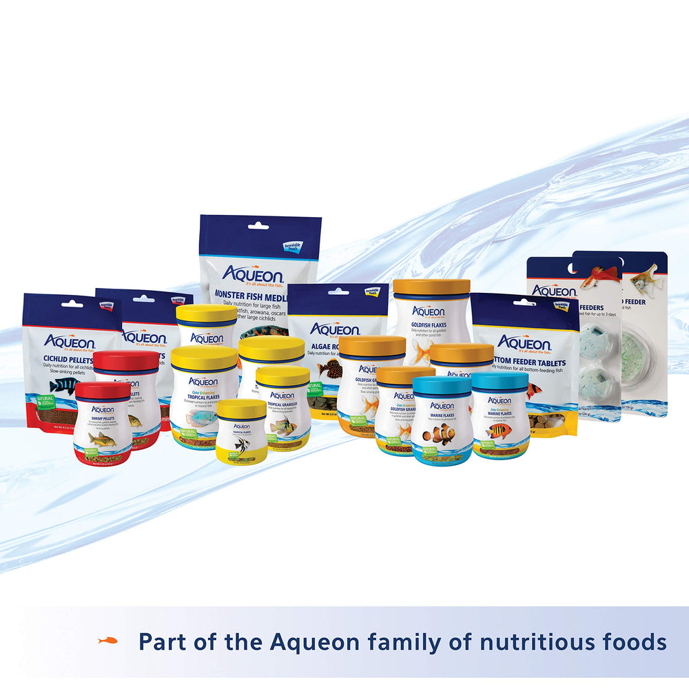 Aqueon pellets realzan colores y vitalidad con ingredientes naturales