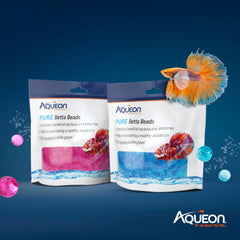 Betta Beads en negro/blanco, opción estética que complementa plantas y adornos