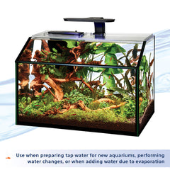 Aqueon Shrimp Tank Plus usado con agua del grifo para acuarios de camarones