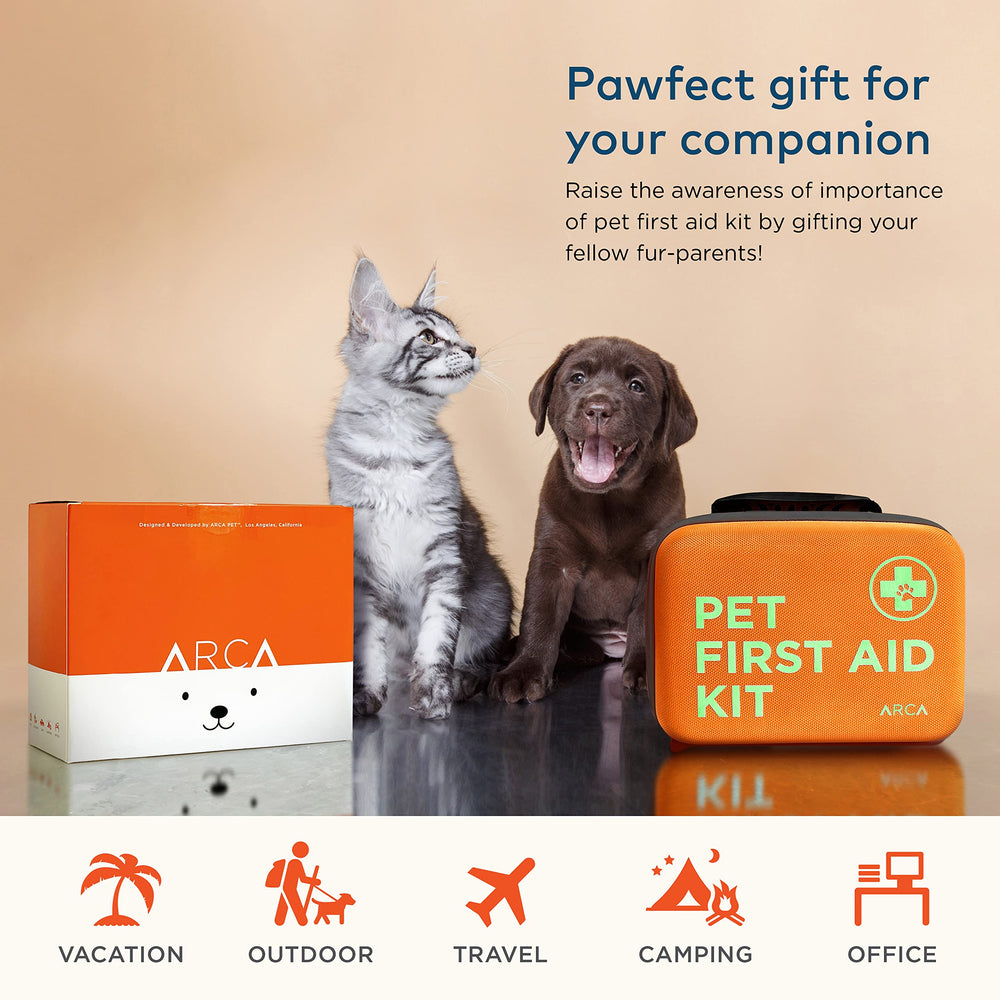 Kit portátil ARCA PET para excursiones con mascotas.