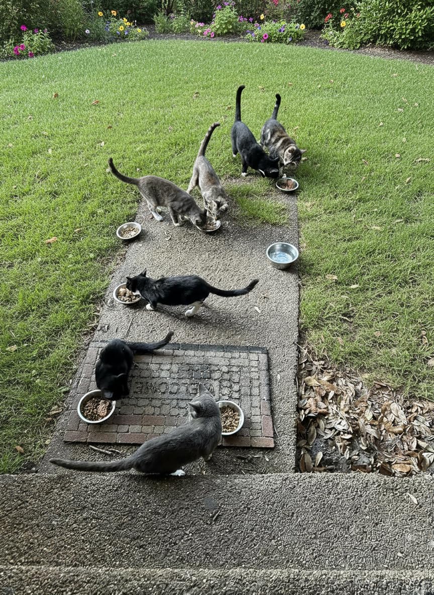Arespark cuenco para gatos de 14 cm, diámetro cómodo para comida y agua.