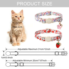 Aring Pet collar gato algodon ligero y suave; para piel sensible.