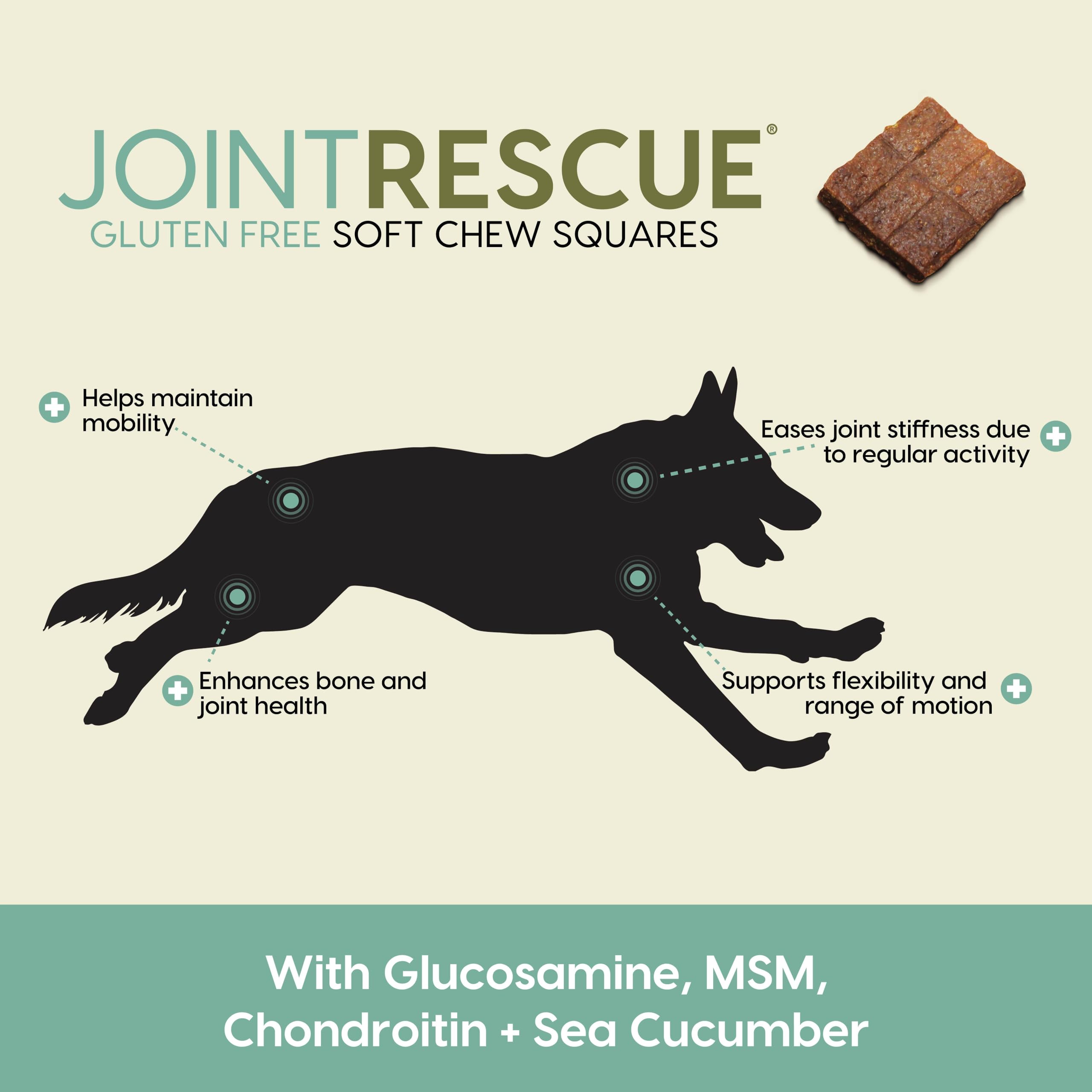 ARK NATURALS Joint Rescue bocaditos sabor cordero: premio sabroso para perros
