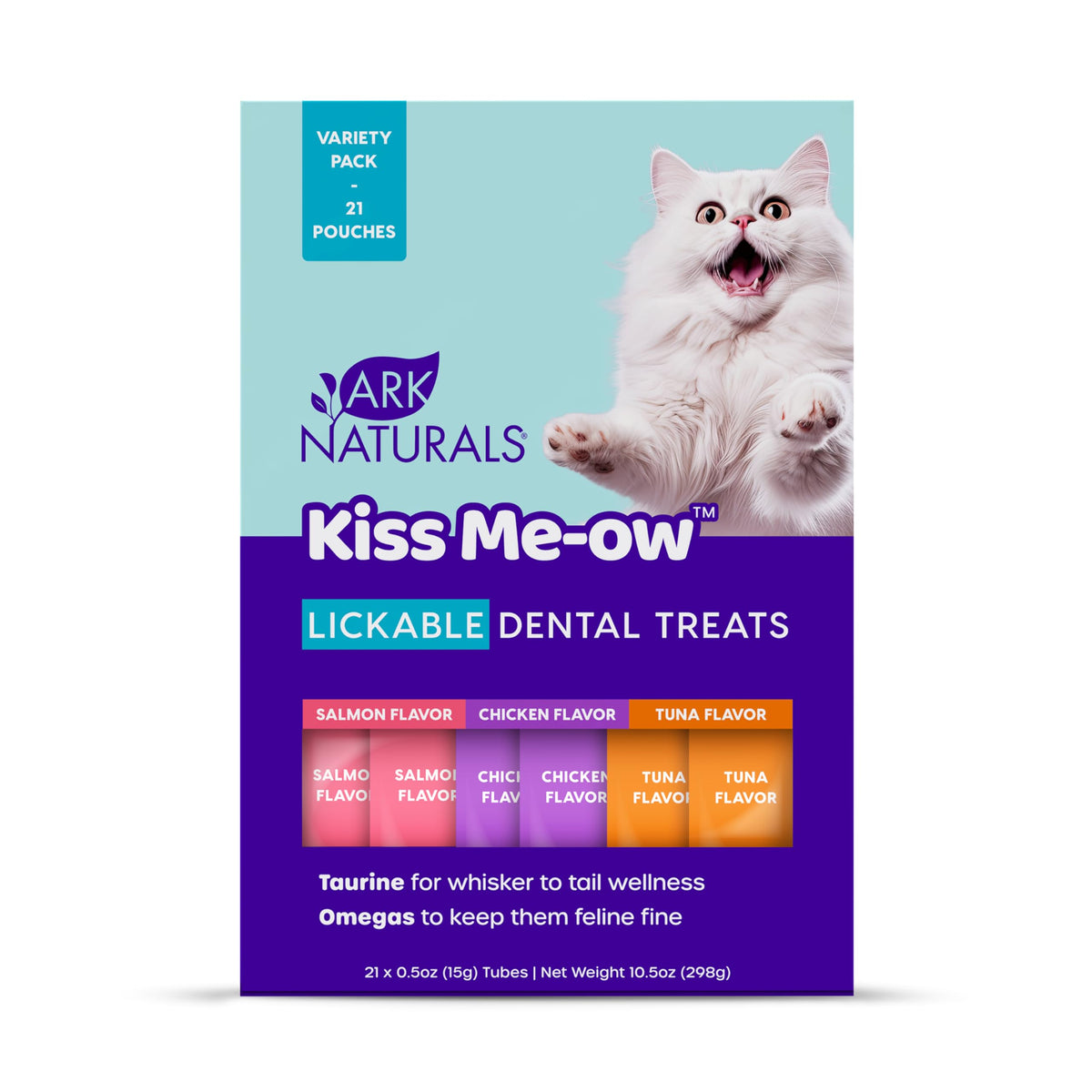 ARK NATURALS Kiss Me-Ow: tubo para lamido y cuidado bucal
