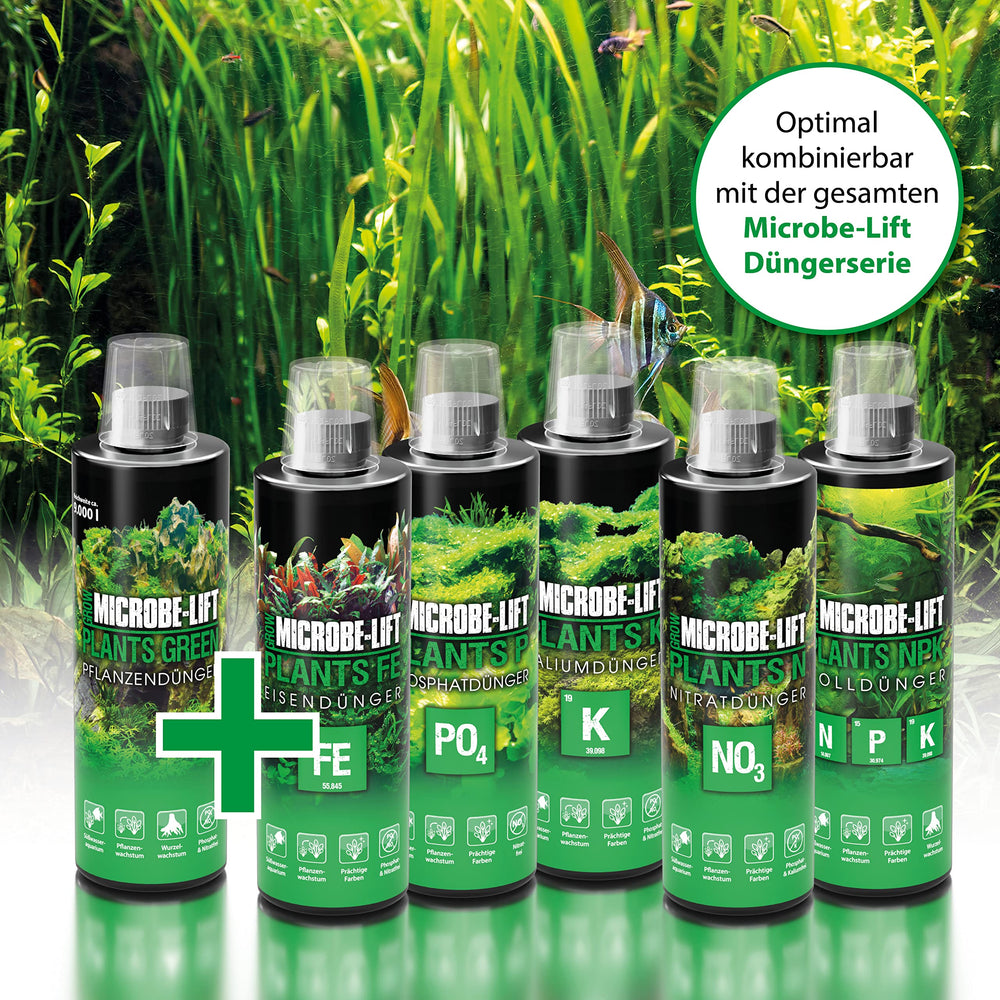 ARKA microbe-lift todo-en-uno, empaque compacto ideal para uso práctico.