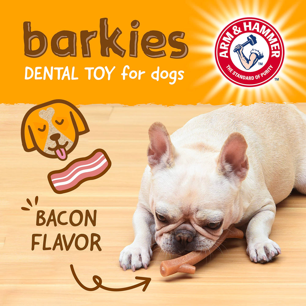 Arm & Hammer Barkies rama 8 pulgadas sabor bacon para masticar