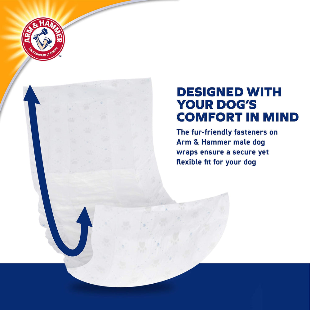 Arm & Hammer Bandas con cierres reutilizables facilitan cambios rápidos.