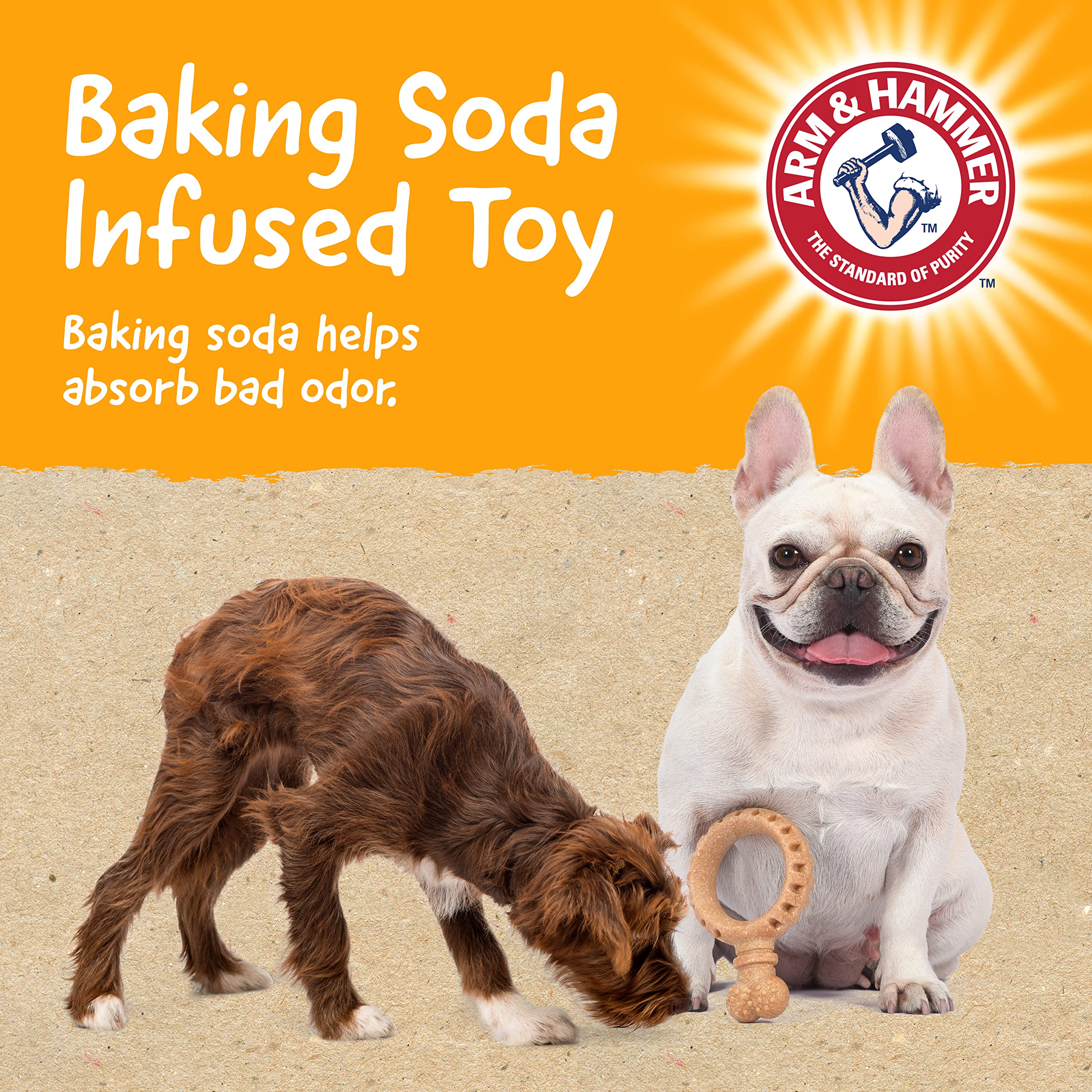 Arm & Hammer Barkies Ring, embalaje ecológico y reciclable
