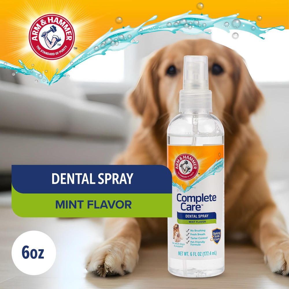 Arm & Hammer bicarbonato dental para perros, limpieza y deodoración.