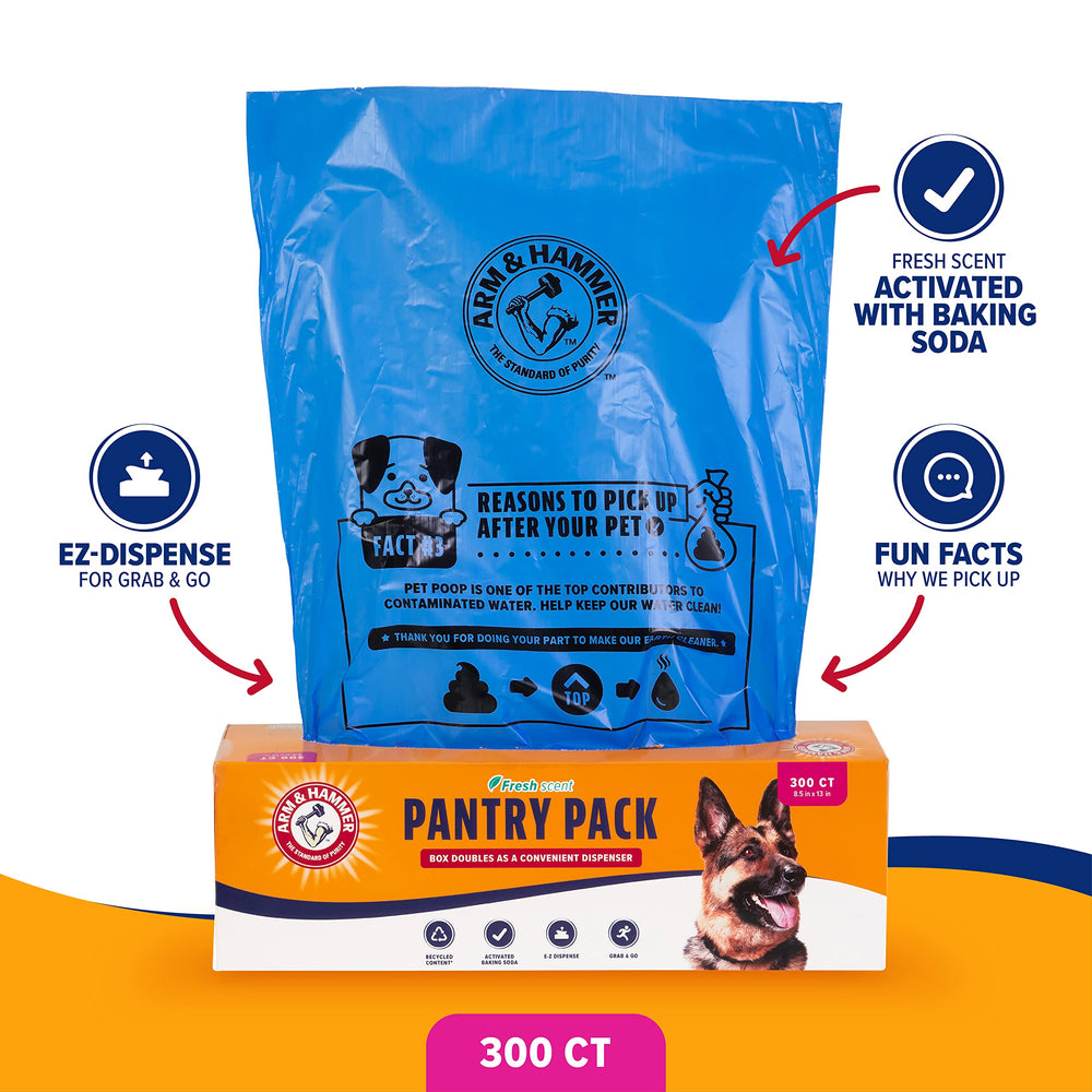 Arm & Hammer: bolsas para pañales sucios y otros usos hogareños.