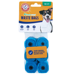 Bolsas Arm & Hammer para perro con olor fresco en dispensador, ideal para paseos.