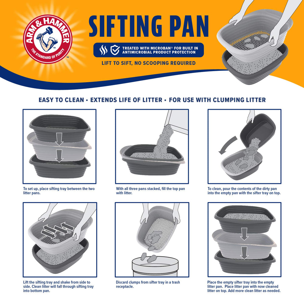 Arm & Hammer fabricada en EE. UU. con materiales reciclados.