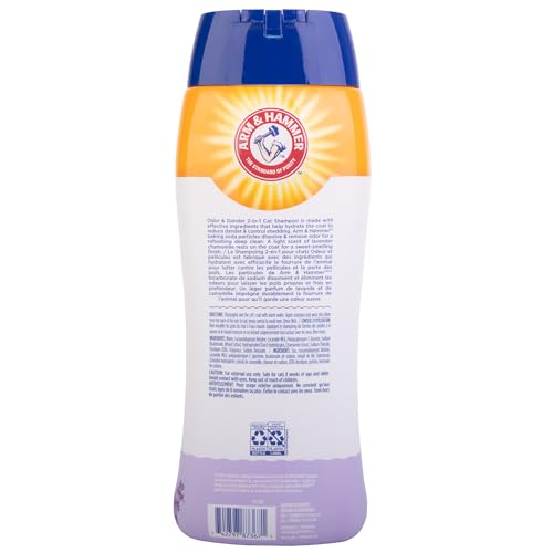 Arm & Hammer champú gato lavanda camomila, aroma ligero tras el baño