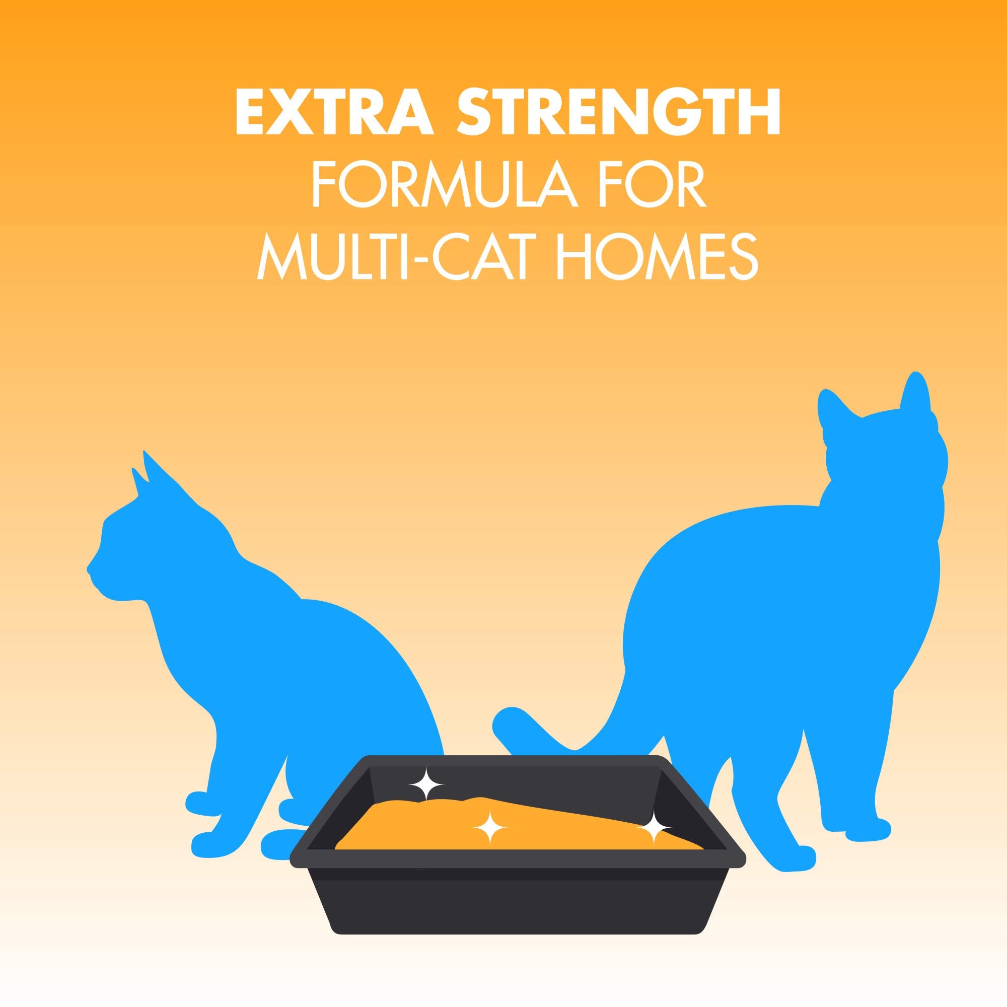 ARM & HAMMER Clump & Seal caja de 14lb lista para usar.