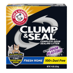 ARM & HAMMER Clump & Seal muestra tecnología de sellado de olores con micro-granulados.