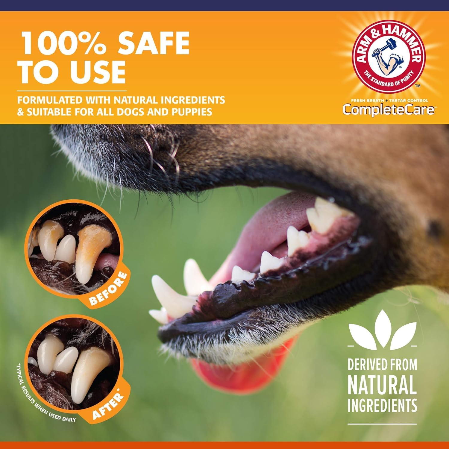 Arm & Hammer Complete Care bicarbonato de sodio neutraliza olores para perros