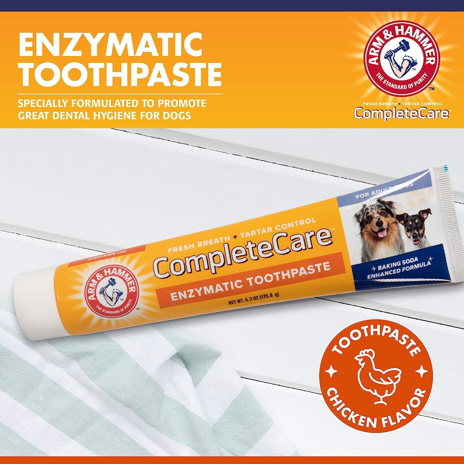 Arm & Hammer Complete Care control tartaro enzimático para perros