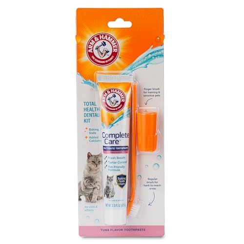 Arm & Hammer Complete Care para perros, cepillo dientes dos tamaños facilita la limpieza diaria