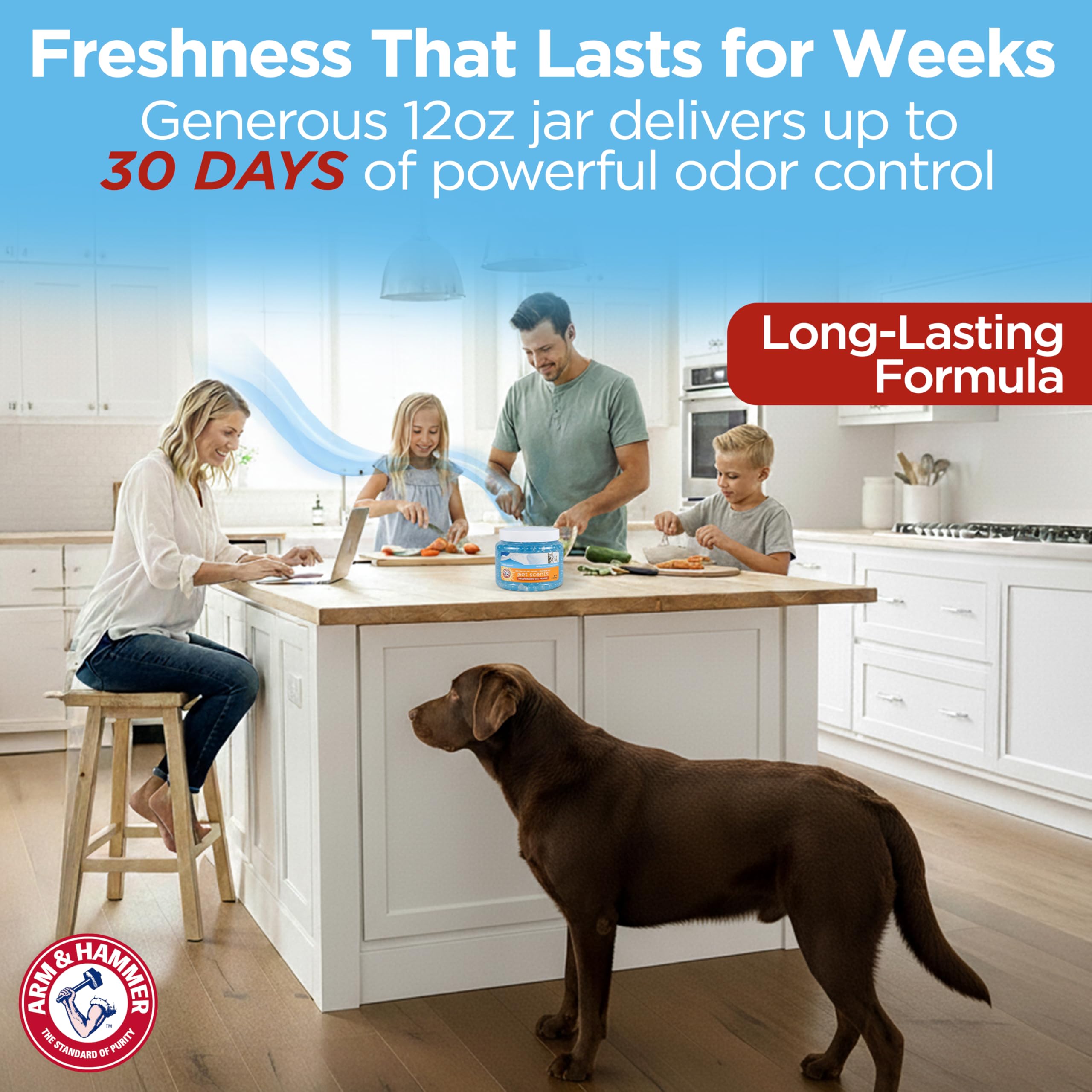 Arm & Hammer control de olores en dormitorios
