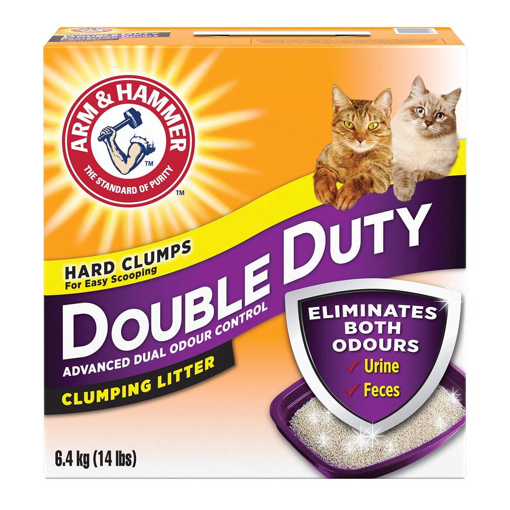 Arm & Hammer Doble Deber envase 6.4 kg práctico para dueños de gatos