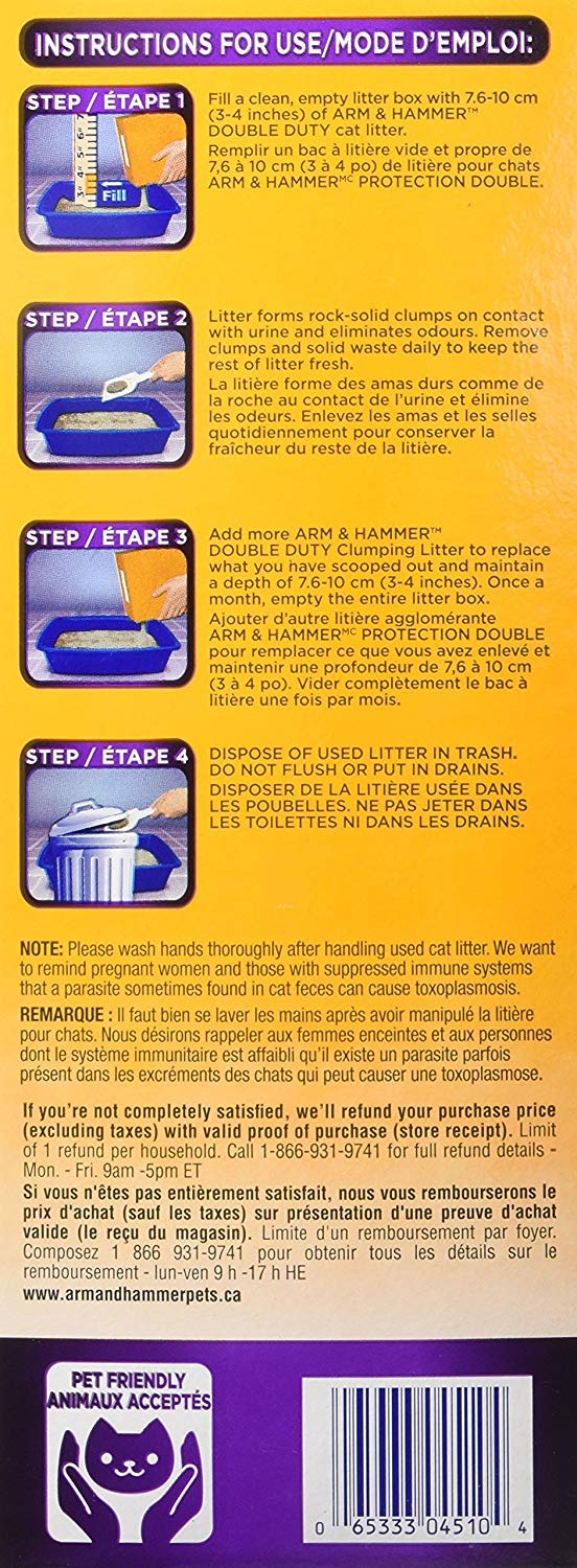 Arm & Hammer Doble Deber fragancia fresca aroma agradable tras cada uso