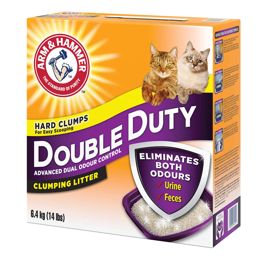 Arm & Hammer Doble Deber sin polvo reduce la suciedad en el piso