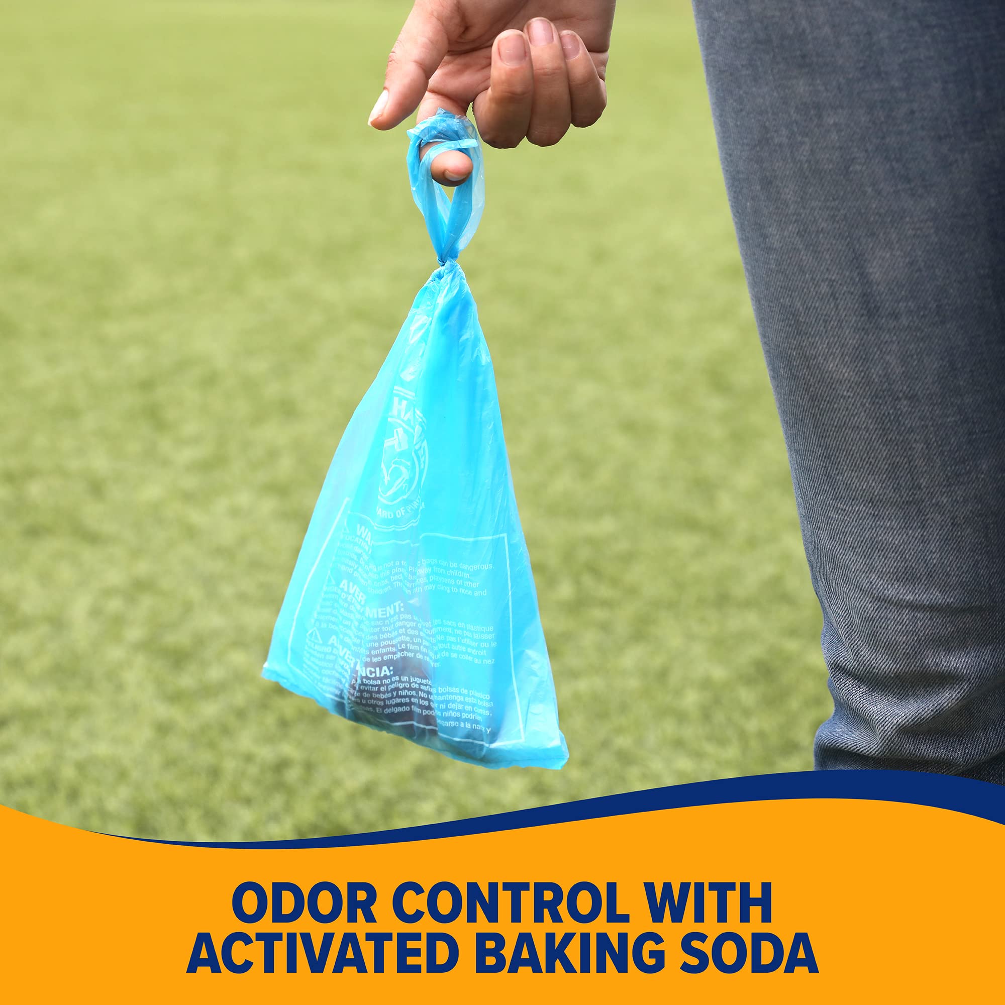 Bolsas para desechos en movimiento, Arm & Hammer Easy-Tie para llevar