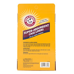 Fundas absorbentes Arm & Hammer para jaula de hámster, control de humedad.