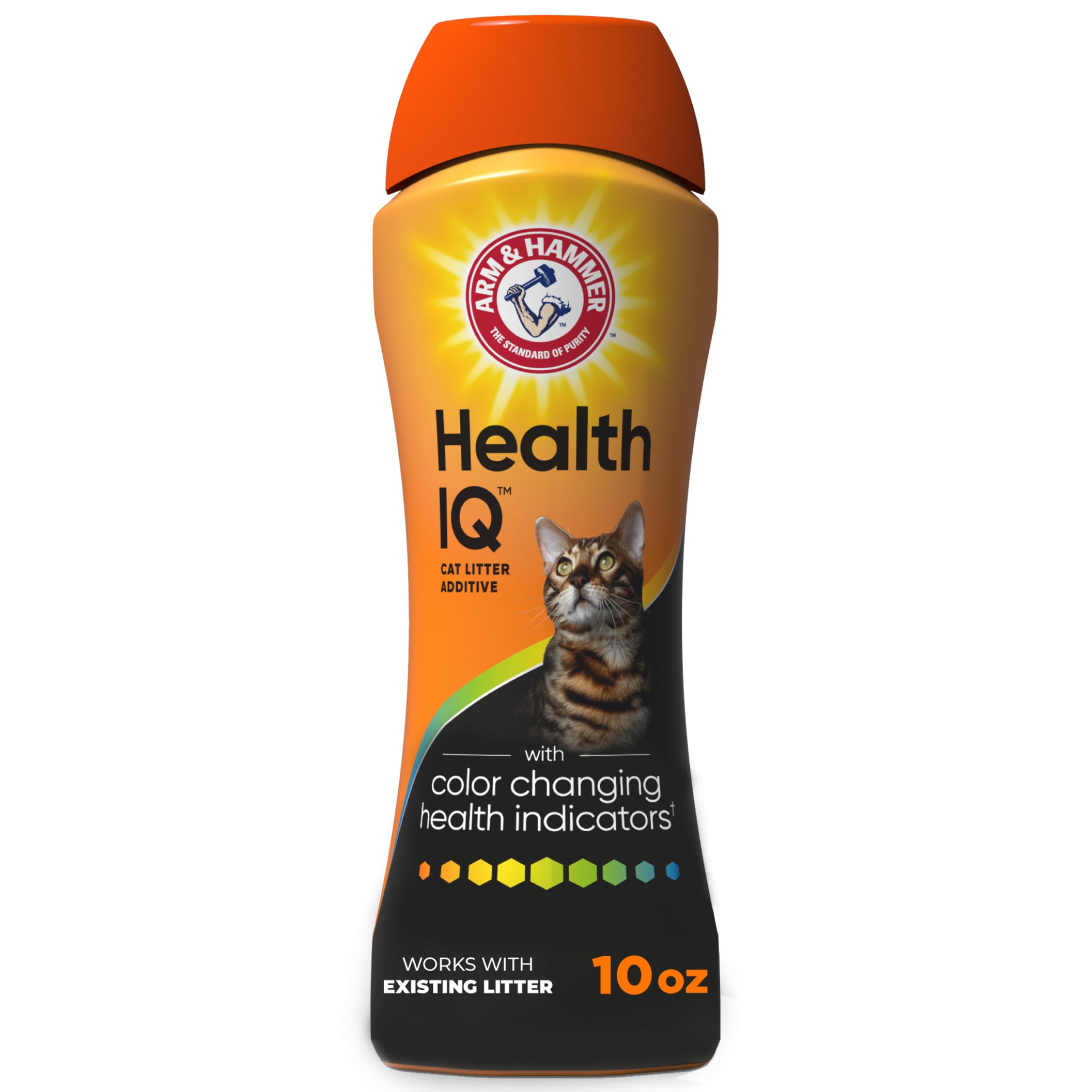 Arm & Hammer Health IQ: cristales que cambian color para detectar cambios de pH en la orina