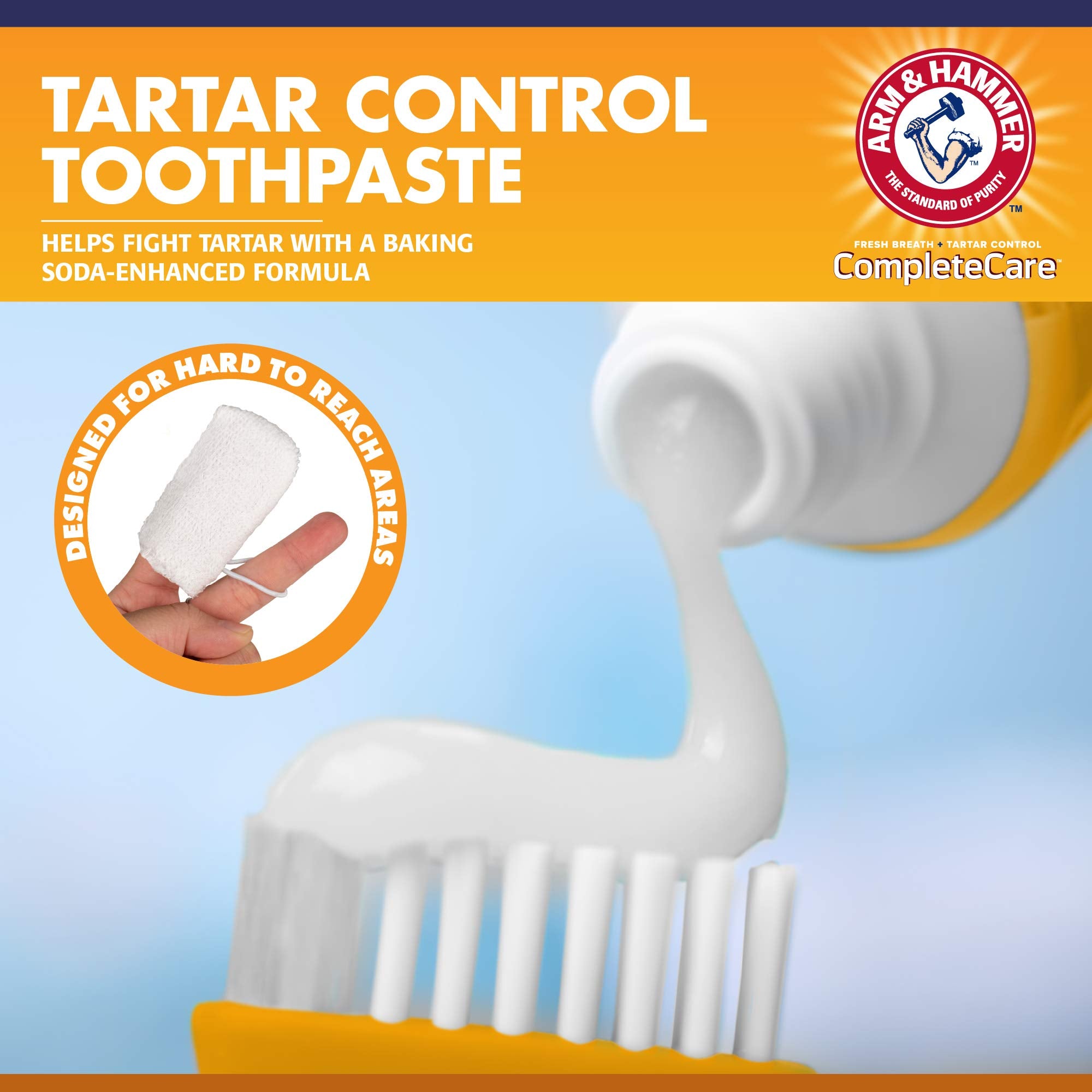 Kit dental completo para cachorros de Arm & Hammer en un solo set.