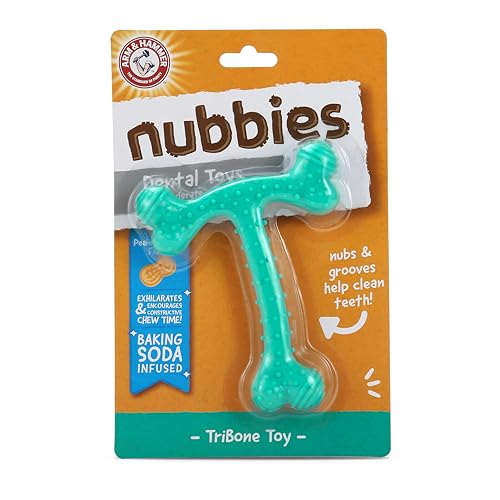 Arm & Hammer Nubbies TBone: sabor mantequilla de cacahuete para masticación prolongada
