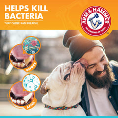 Arm & Hammer para mascotas: aplicar cantidad pequeña en el cepillo