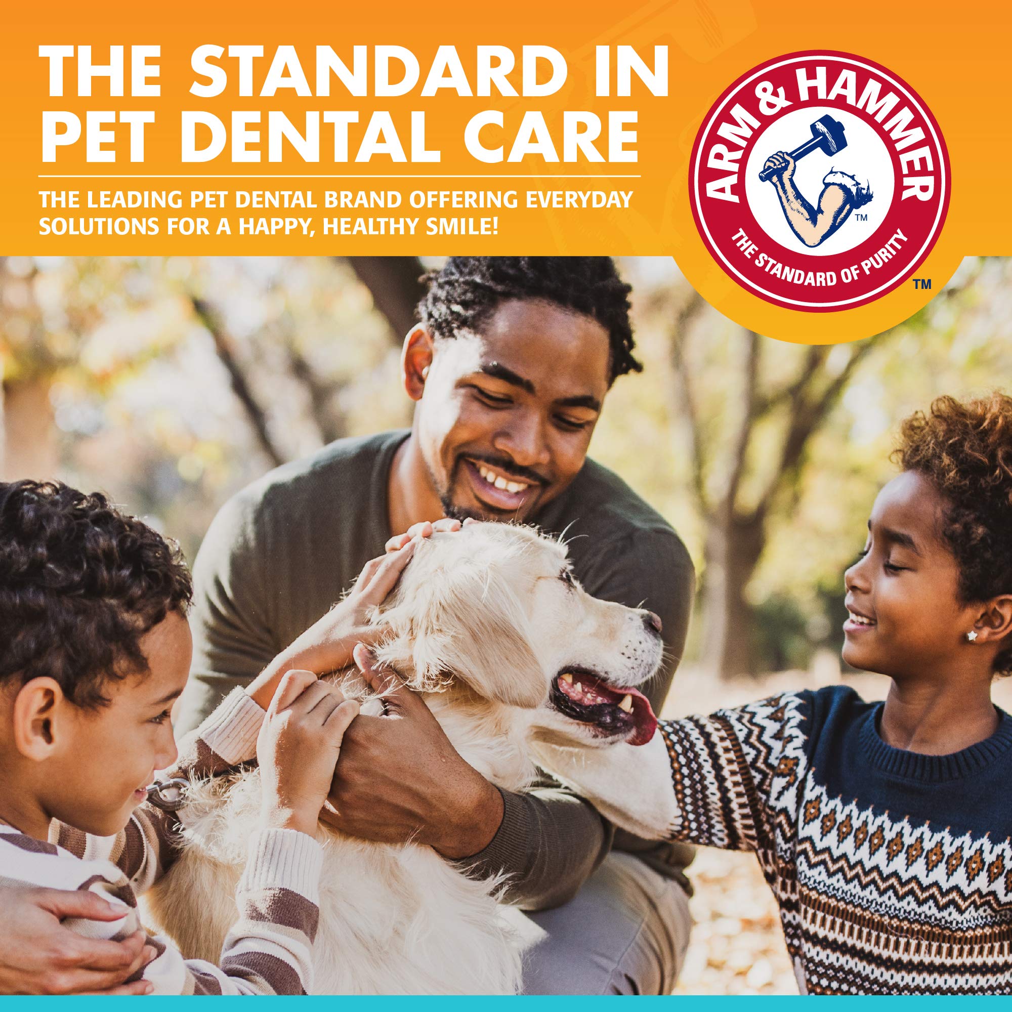 Arm & Hammer para Mascotas: sabor menta aceptado por perros.