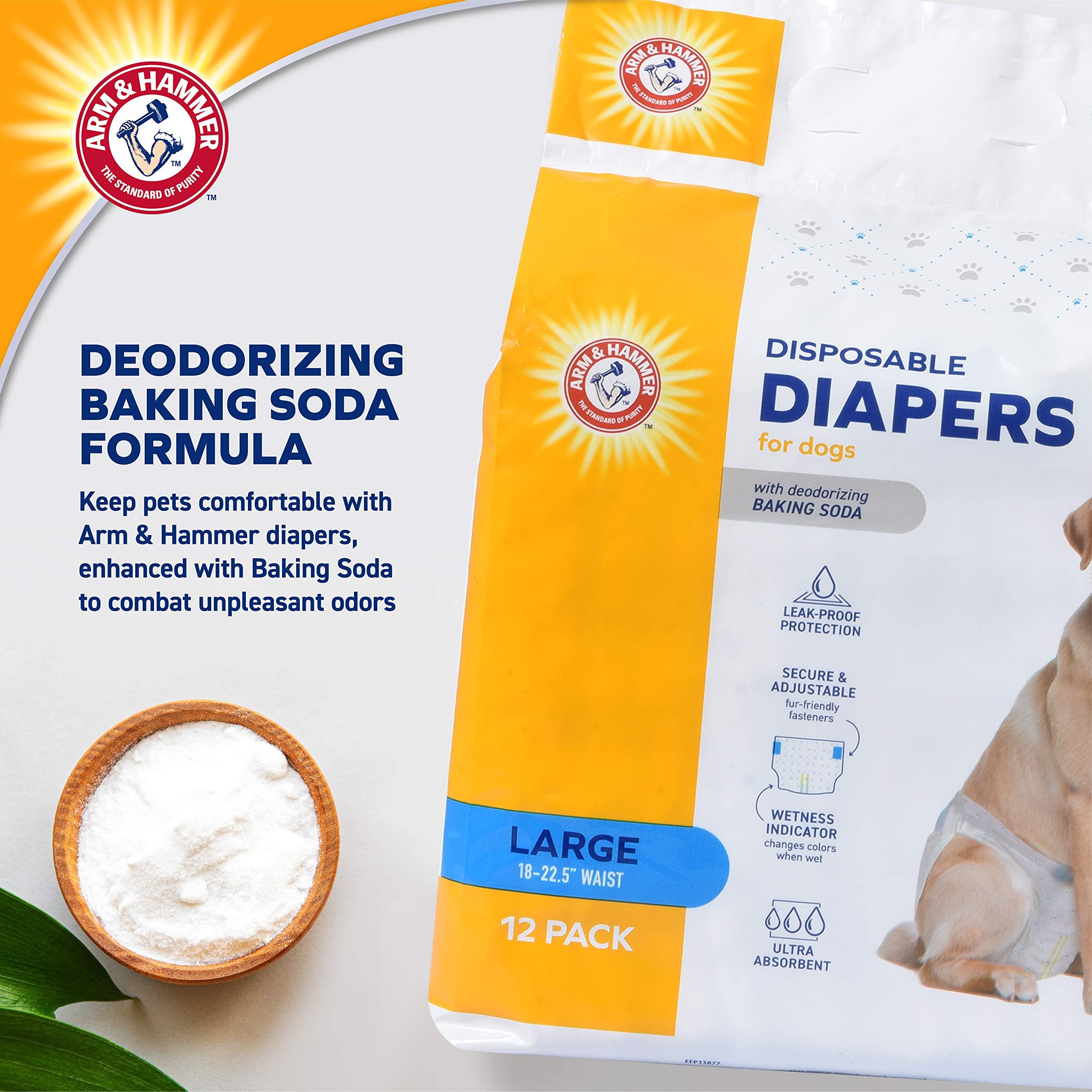 Arm & Hammer para Mascotas: cierres ajustables sin atraer pelo.