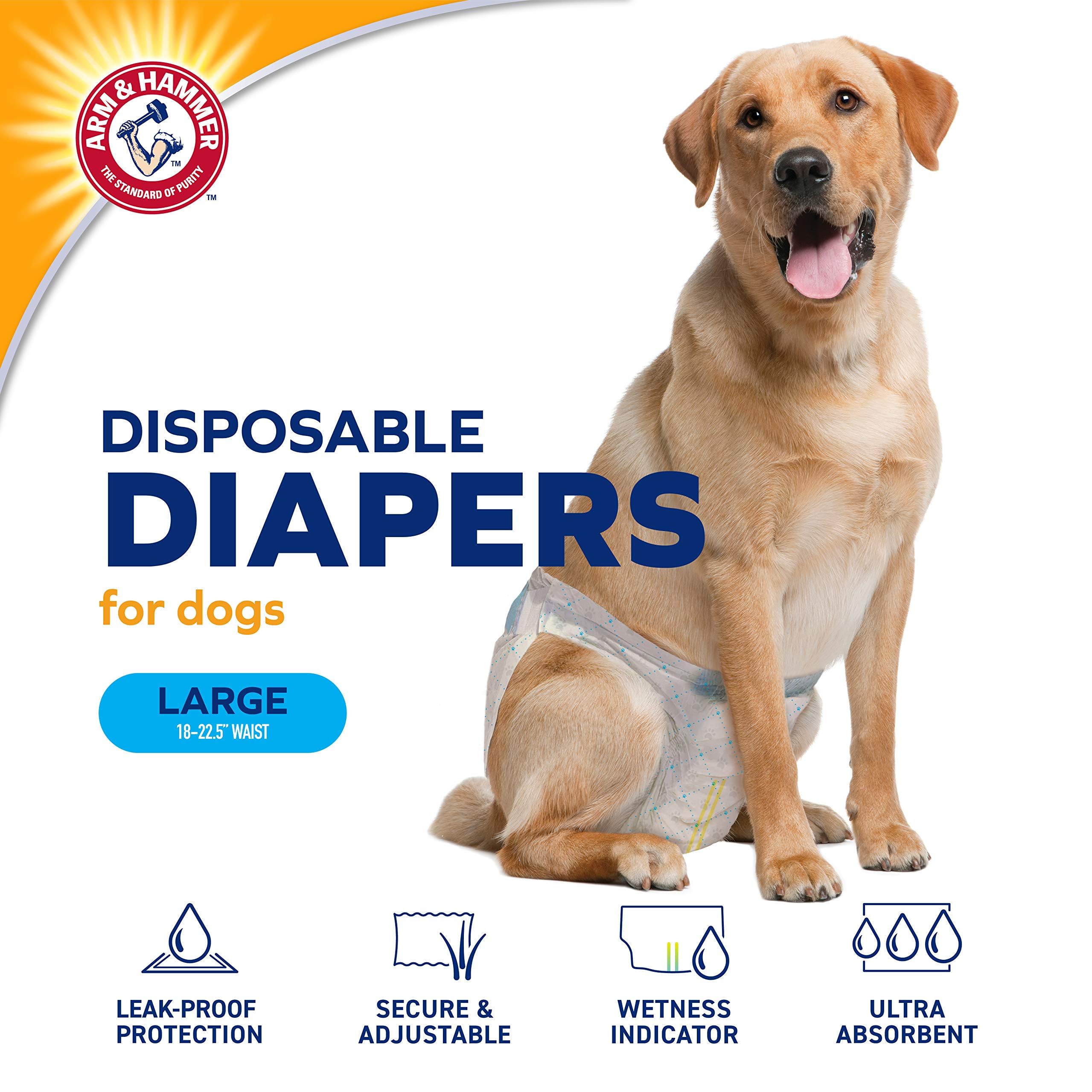 Arm & Hammer para Mascotas: indicador de humedad para cambios fáciles.