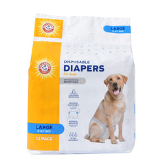 Arm & Hammer para Mascotas: pañales femeninos con control de olores para perro.
