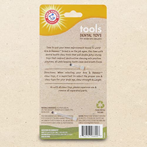 Arm & Hammer para mascotas: picos TPR duraderos para limpieza dental y masaje de encías.