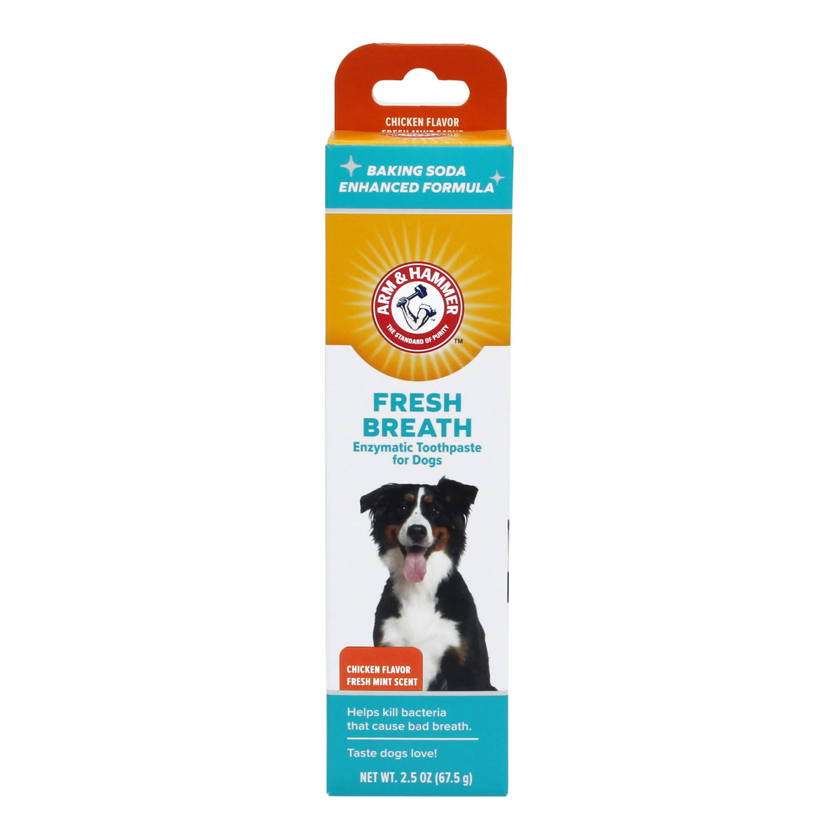 Arm & Hammer pasta dental enzimática para perros, ayuda a limpiar y reducir la placa.